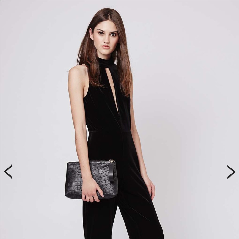 Top shop jumpsuit (velvet)